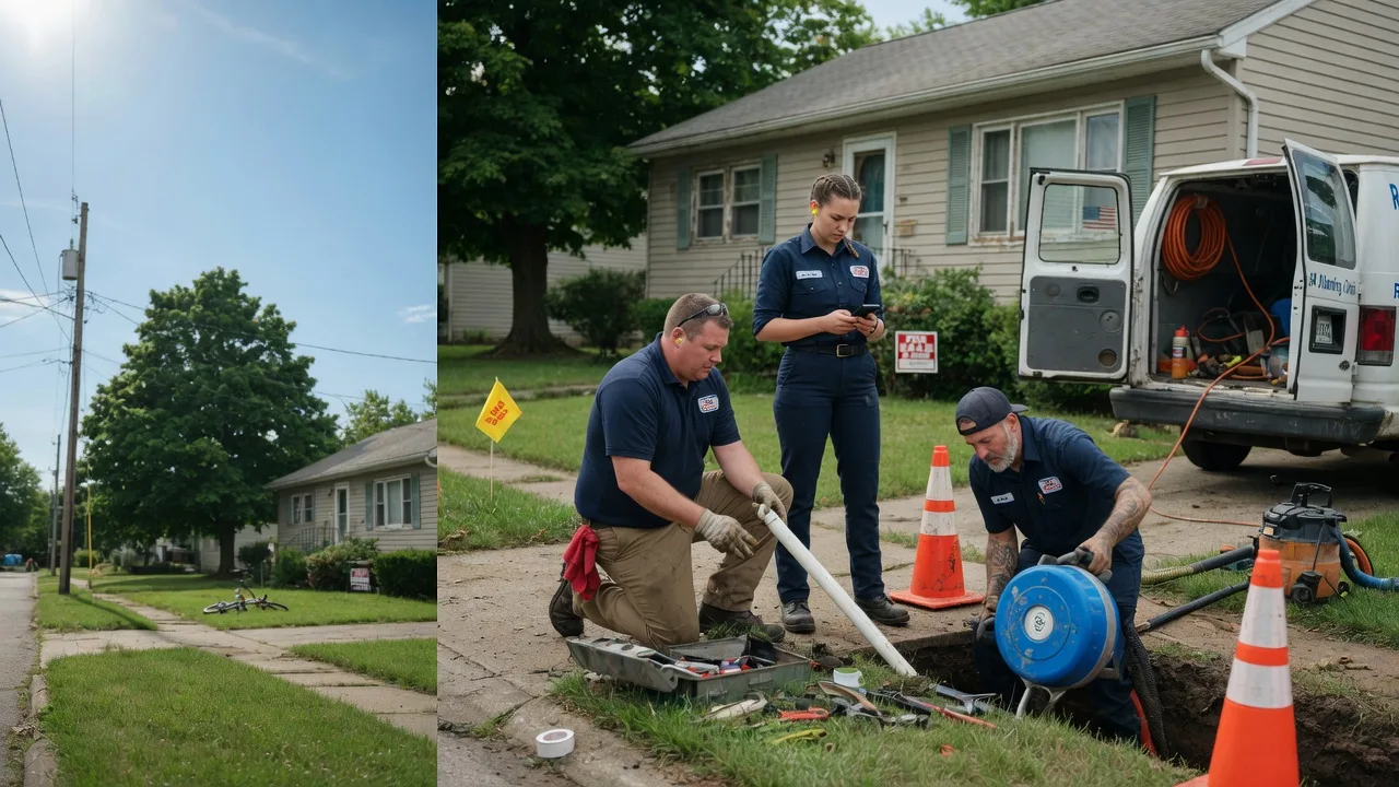 Sewer Line Repair in Johannesburg, MI near me